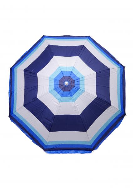 Зонт пляжный фольгированный 200 см (6 расцветок) 12 шт/упак ZHU-200
